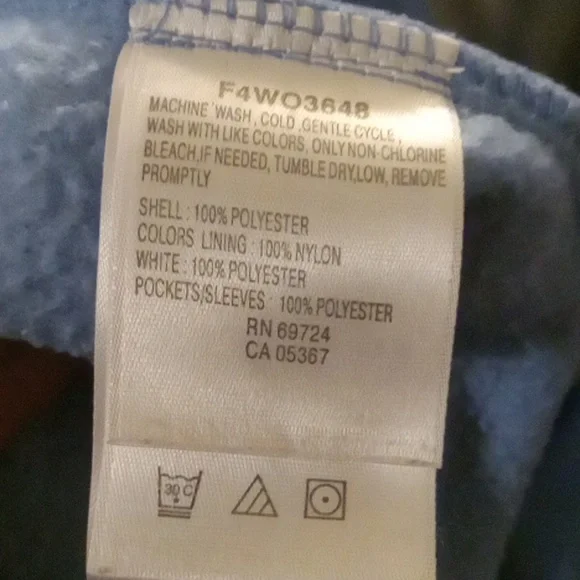 Columbia Women's Sky Blue Fleece Jacket - Picture 5 of 5